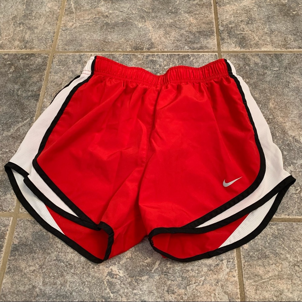 Nike Red Tempo Athletic Shorts
